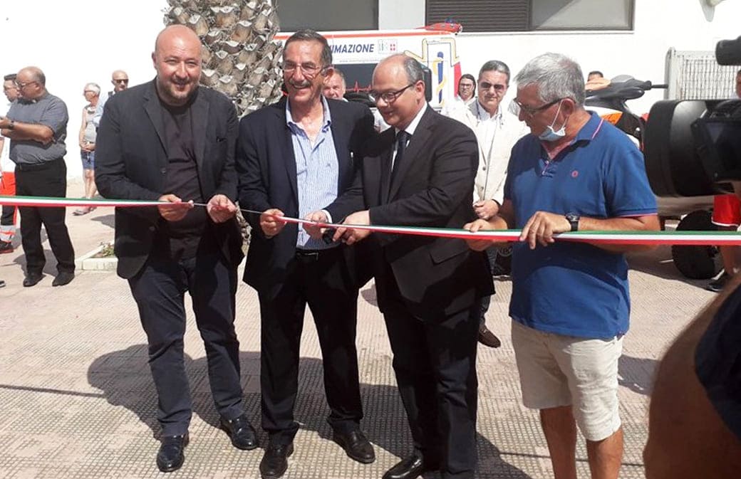 Inaugurato il presidio sanitario a supporto dei lidi balneari di Margherita di Savoia