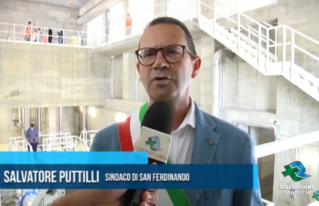 Terminati i lavori ed inaugurato il nuovo serbatoio idrico di San Ferdinando di Puglia