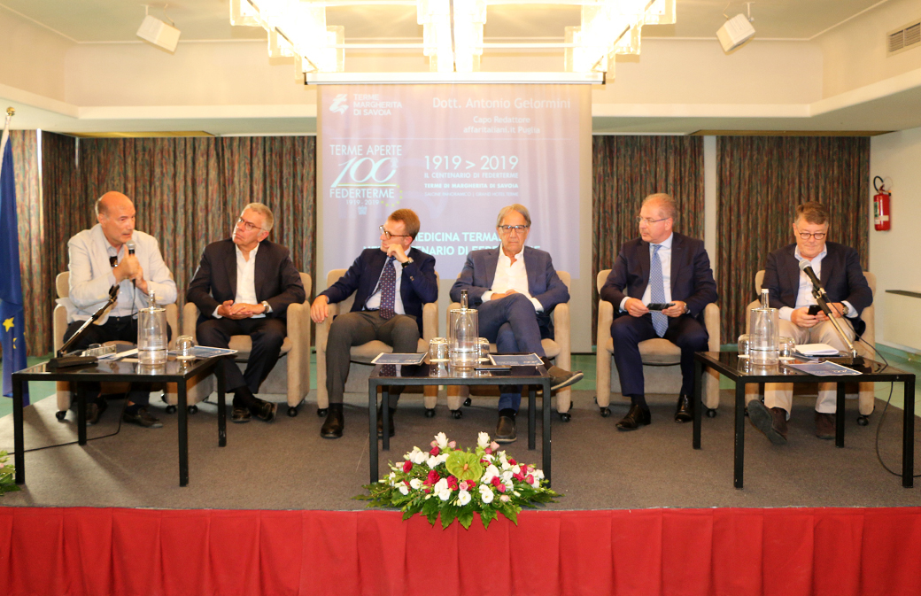 Federterme celebra i suoi 100 anni a Margherita di Savoia. Lalli: «Orgogliosi di ospitare questo evento. La sfida: diventare la Florida d’Europa»