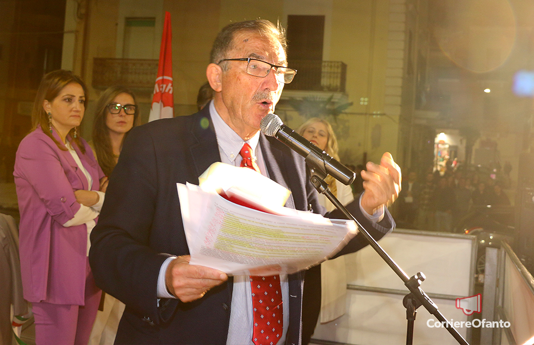 Sempre più entusiasmo per la lista Margherita Migliore 2.0: ancora un caloroso bagno di folla nel piazzale Padre Pio