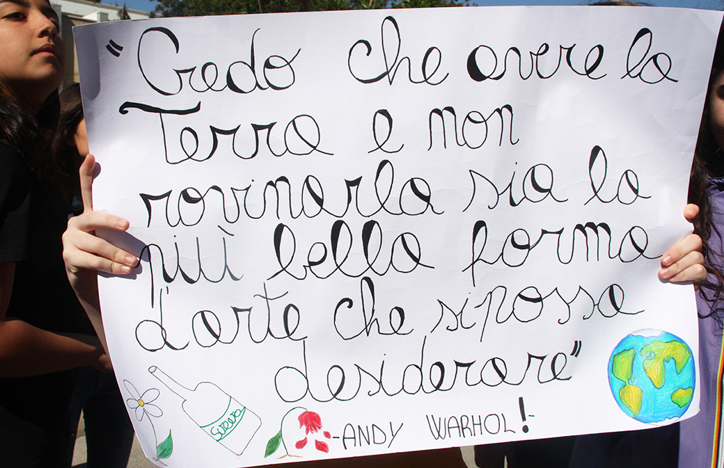 Secondo sciopero mondiale per il clima, anche gli studenti delle scuole margheritane protestano in strada