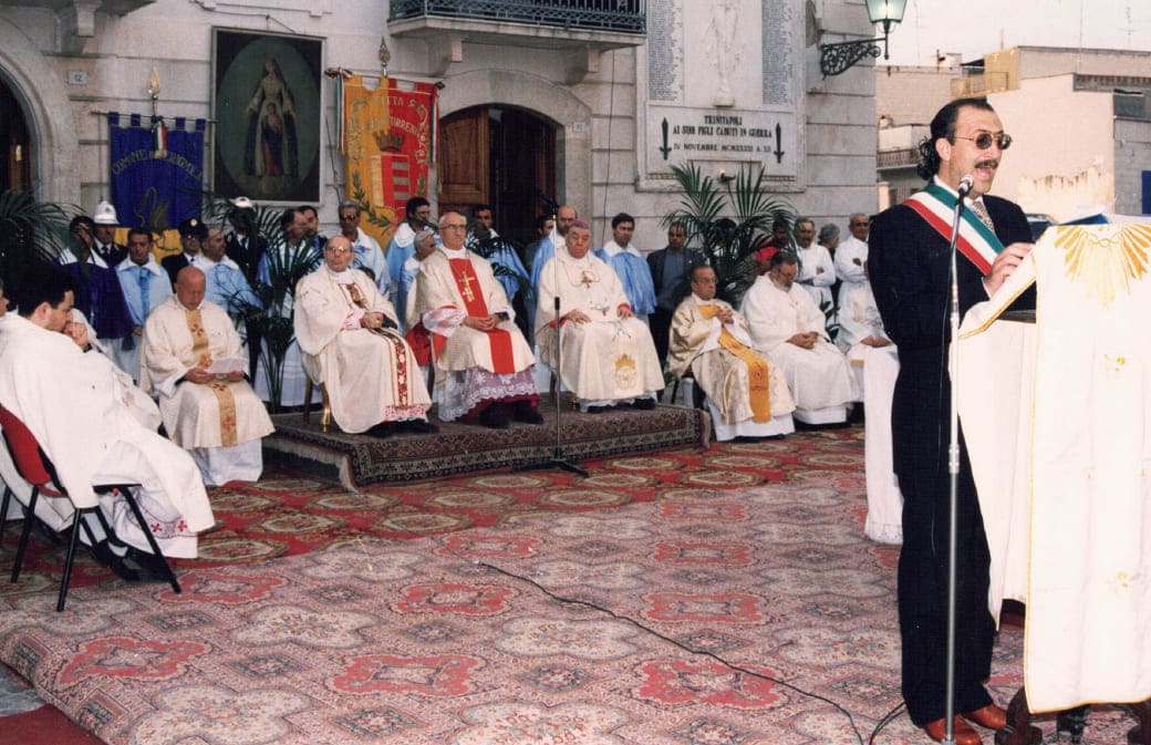 Cerimonia solenne della Madonna del Rosario