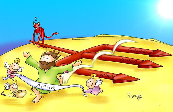 La Liturgia di oggi (18 febbraio 2018 - I Domenica di Quaresima): “Gesù, tentato da satana, è servito dagli angeli”