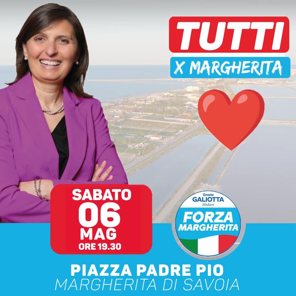 forza margherita comizio 6 maggio