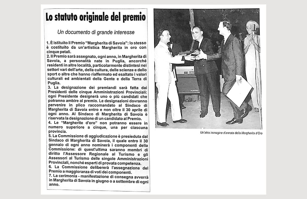 statuto margherita oro