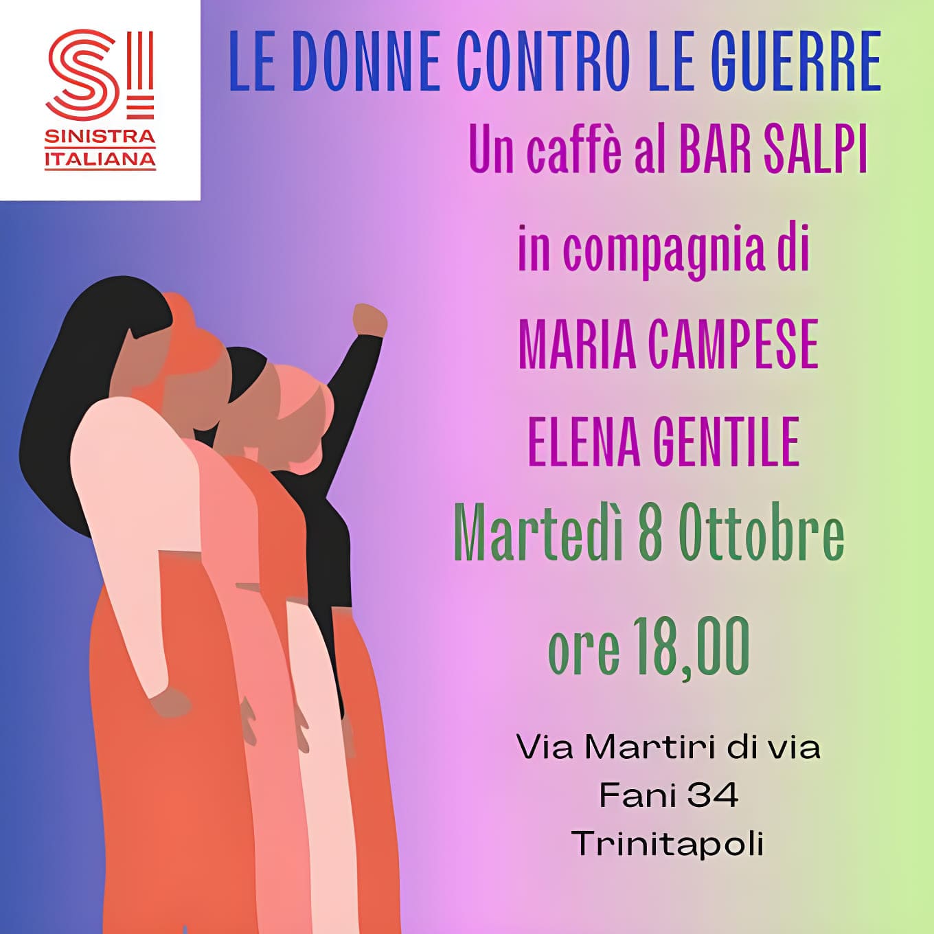 temi manifesto donne contro guerra