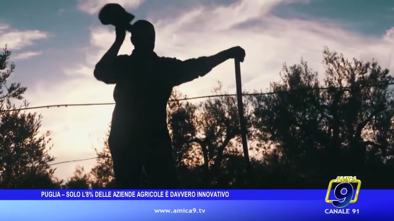 In Puglia solo l’8% delle aziende agricole adotta soluzioni realmente innovative