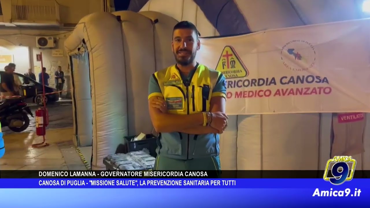 Canosa di Puglia, “Missione Salute”: la prevenzione sanitaria per tutti