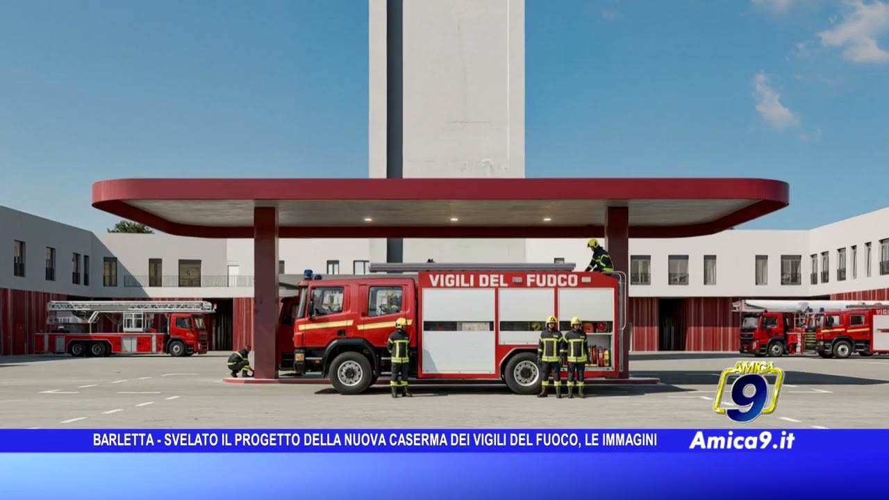 Nuova caserma provinciale dei Vigili del Fuoco, svelato il progetto della futura sede operativa