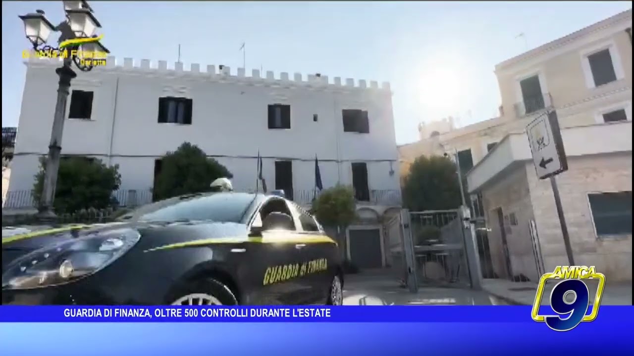 Guardia di Finanza, vigilanza estiva nella BAT: oltre 500 controlli e più di 320 irregolarità contestate