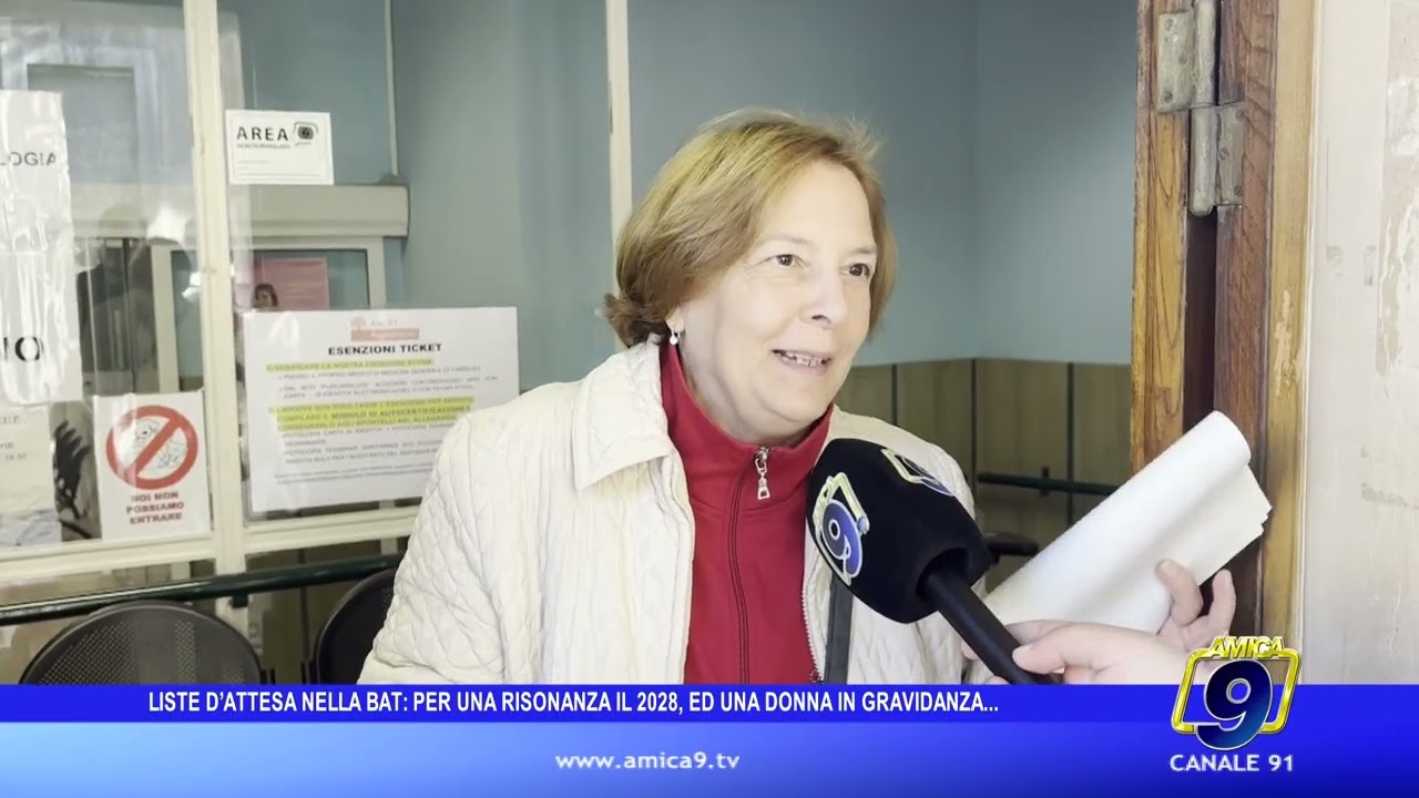 Liste d’attesa nella BAT: per una risonanza i tempi slittano fino al 2028