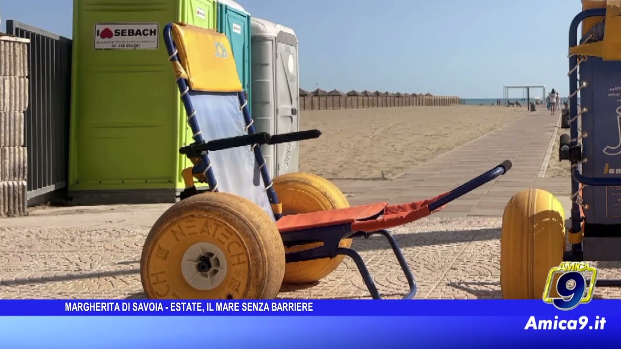 “Mare senza barriere”: spiagge e servizi accessibili alle persone con disabilità