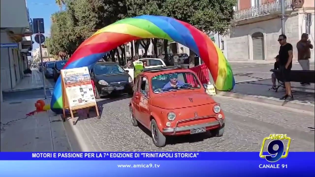 Motori e passione per la settima edizione di “Trinitapoli Storica”