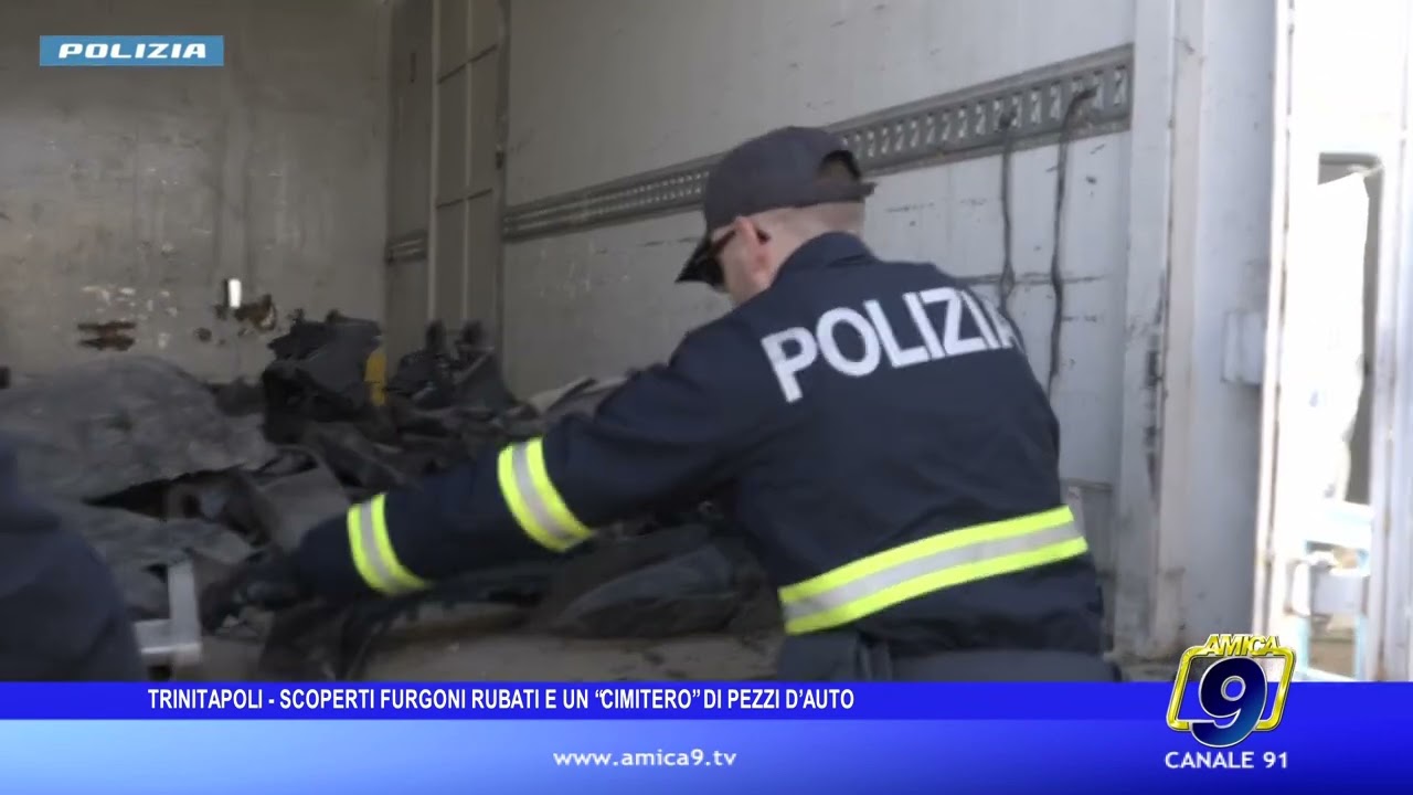 Trinitapoli, rinvenuti autocarri rubati e numerosi componenti di auto
