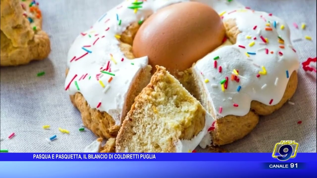 Pasqua e Pasquetta in Puglia, il bilancio Coldiretti: 150 milioni per la tavola e ritorno alle tradizioni