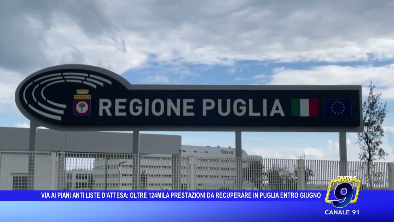 Sanità, al via in Puglia il piano regionale per ridurre le liste d’attesa