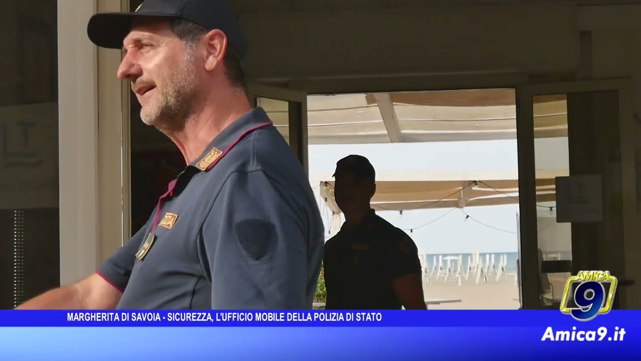 Margherita di Savoia, sicurezza sul territorio: arriva l’Ufficio mobile della Polizia di Stato