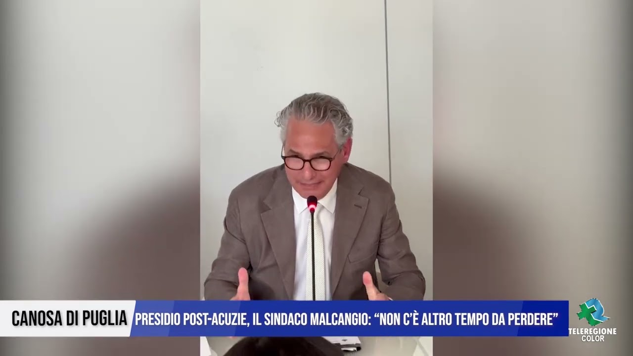 Presidio post-acuzie, il sindaco Malcangio: «Non c’è più tempo da perdere»