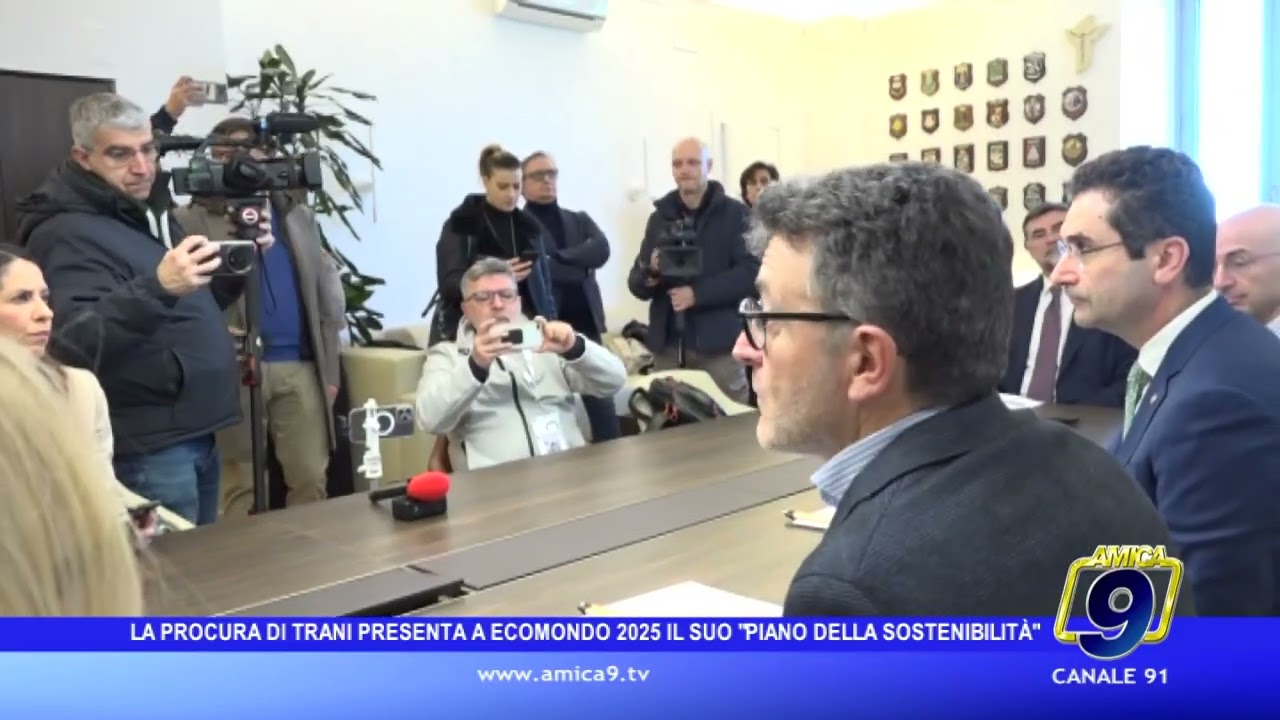 La Procura di Trani presenta ad Ecomondo 2025 il suo “Piano della sostenibilità”