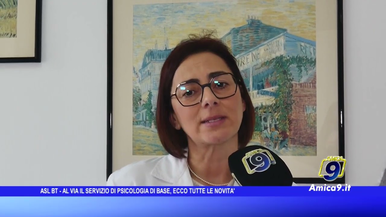 L’ASL BT attiva il servizio di psicologia di base nei distretti socio-sanitari