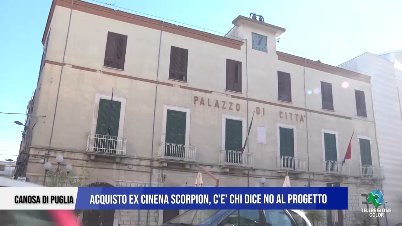 Canosa di Puglia, acquisto ex Cinena Scorpion: c’è chi dice no al progetto