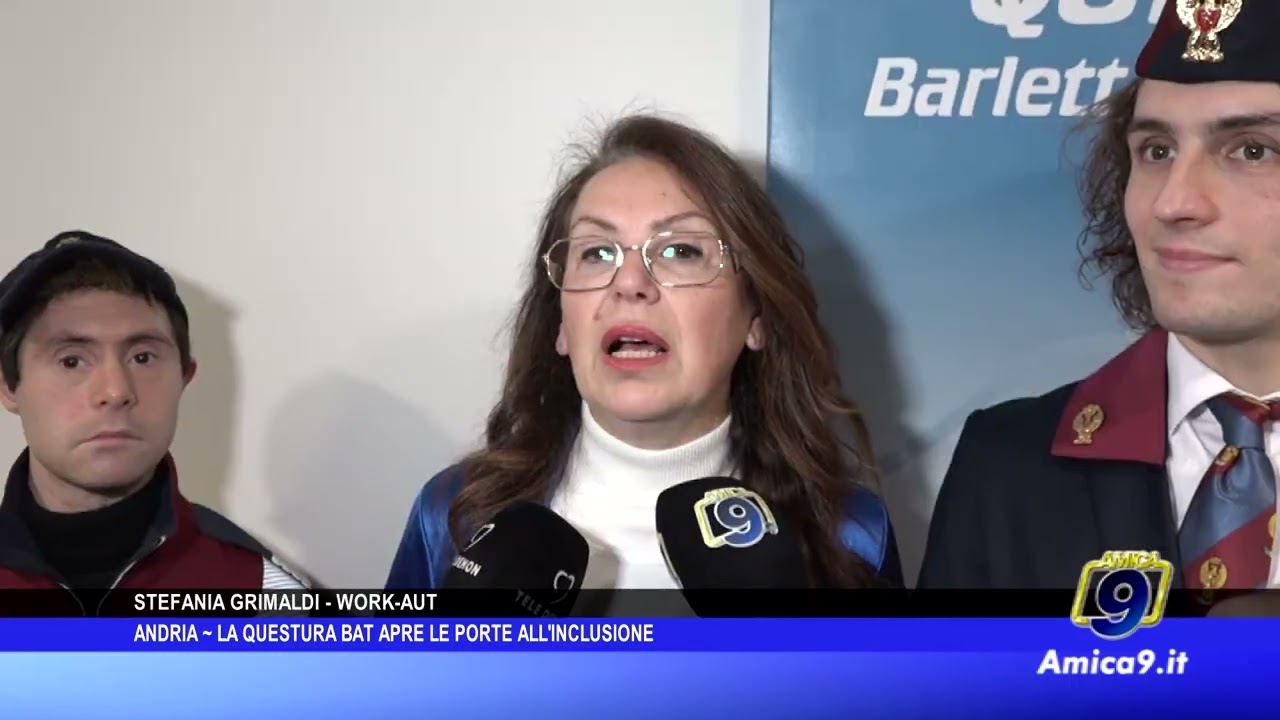 Questura BAT e Terzo settore sottoscrivono un protocollo per l’inclusione dei giovani con disabilità