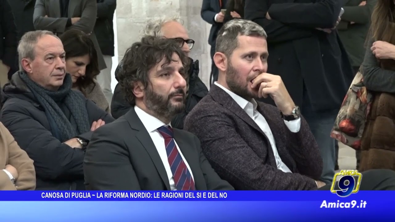 Referendum sulla giustizia, a Canosa di Puglia il confronto sulle ragioni del SÌ e del NO