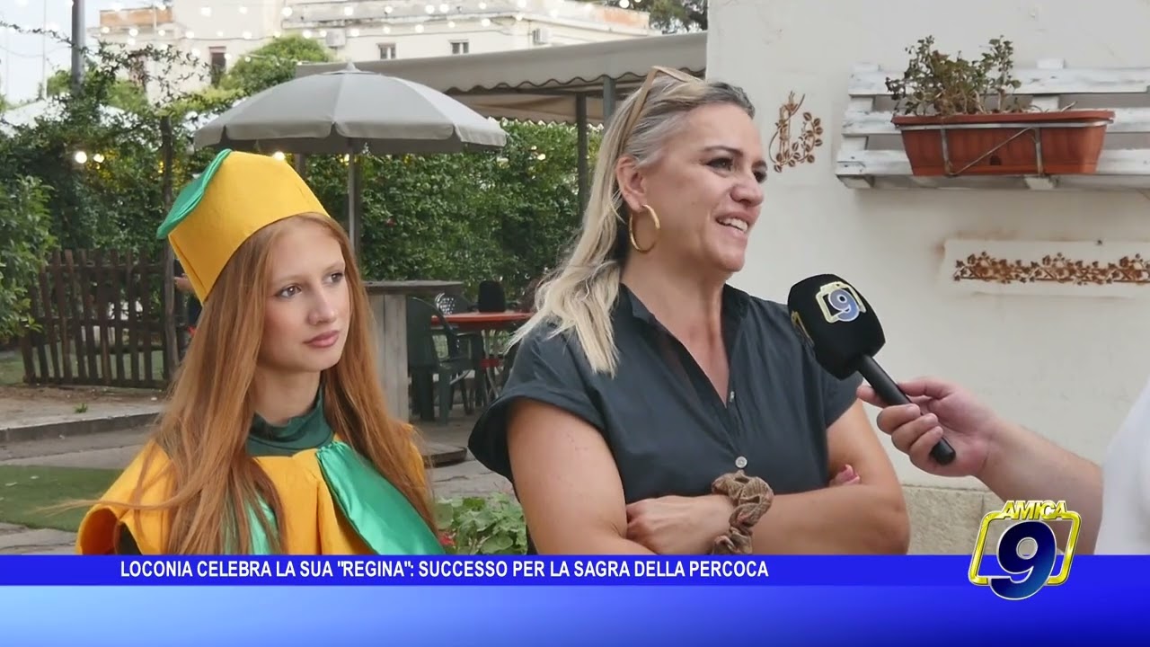 Loconia celebra la sua regina: grande successo per la Sagra della Percoca
