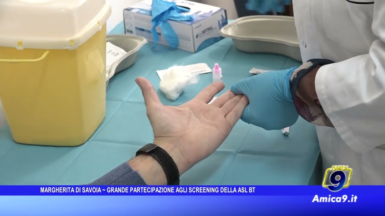 Margherita di Savoia, positiva partecipazione agli screening sanitari della ASL BT