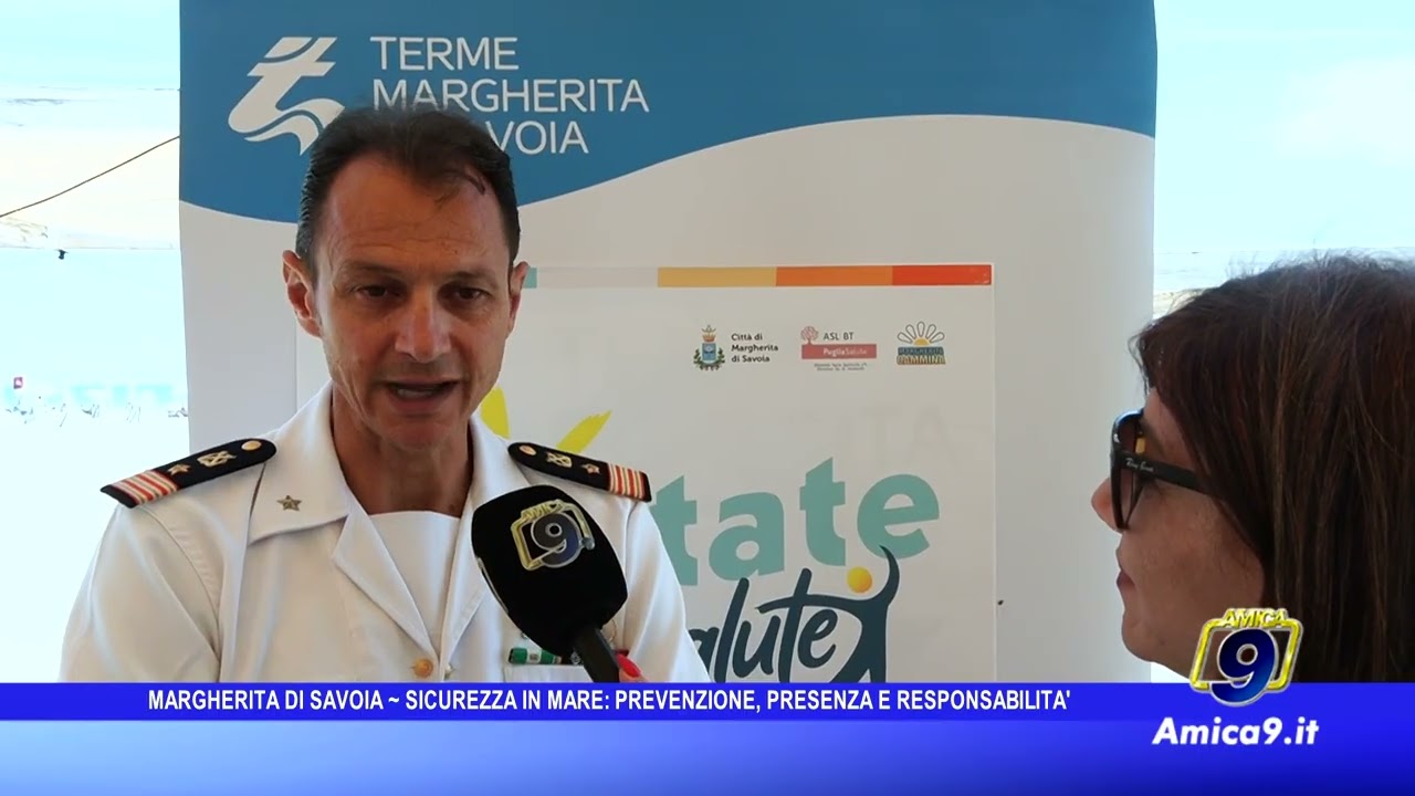 Margherita di Savoia, sicurezza in mare tra prevenzione, presenza e senso di responsabilità