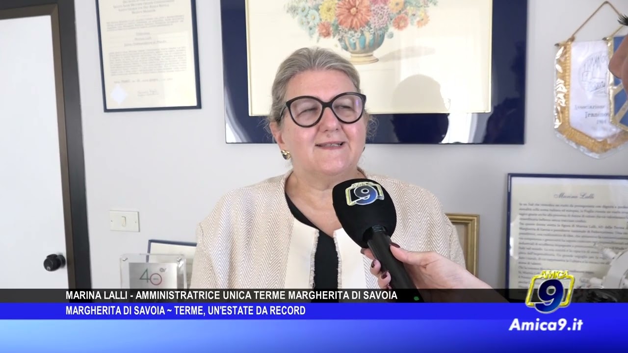 Per le Terme di Margherita un’estate da record. Le dichiarazioni di Marina Lalli