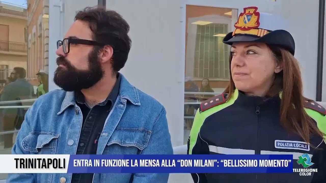 Trinitapoli, inaugurato il nuovo refettorio della scuola primaria “Don Milani”